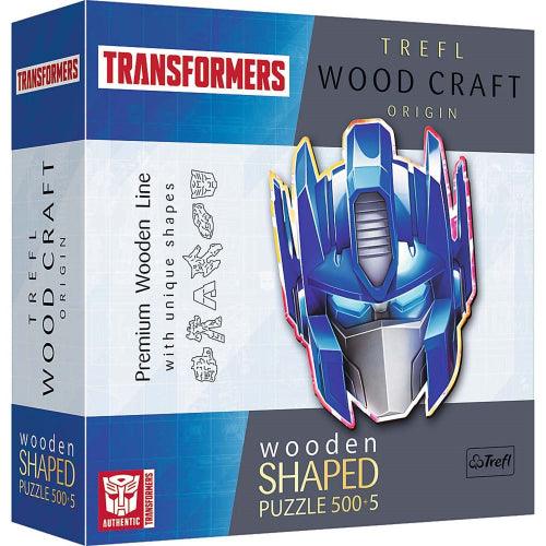 Trefl - Puzzle - Transformers - Woodcraft - 500Pc