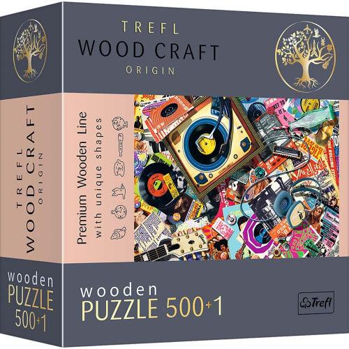 Trefl - Puzzle - Wooden - In The World of Music - 500Pc