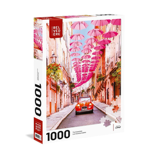 Trefl - The Pink Umbrellas (1000-Piece Puzzle) - Limolin 