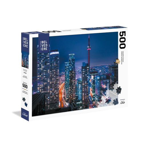 Trefl - Toronto At Night Ontario (500-Piece Puzzle) - Limolin 