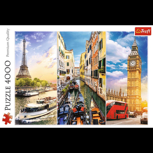 Trefl - Tripin Europe (4000-Piece Puzzle) - Limolin 