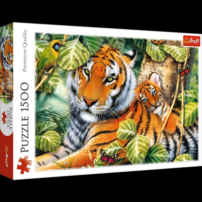 Trefl - Two Tigers (1500-Piece Puzzle) - Limolin 