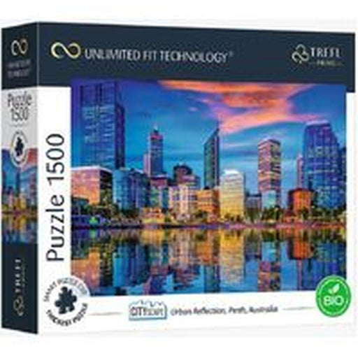 Trefl - Urban Reflection Perth Australia (1500-Piece Puzzle) - Limolin 