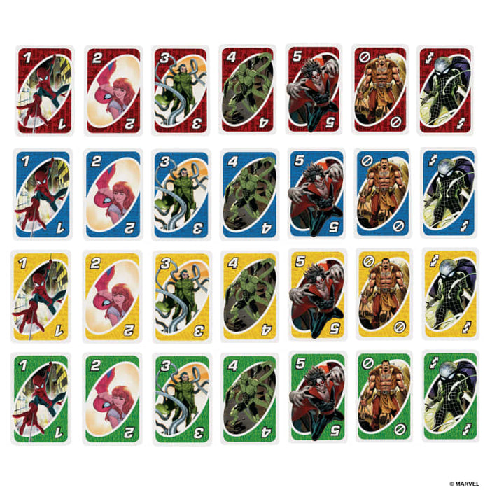 Mattel - Uno - Spiderman