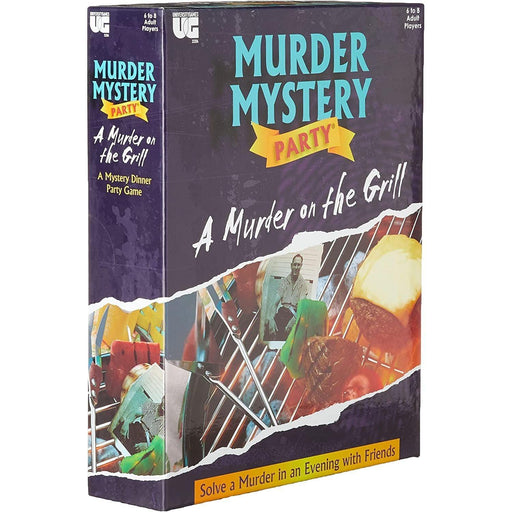 University Games - A Murder on the Grill - Murder Mystery Party Games - Limolin 