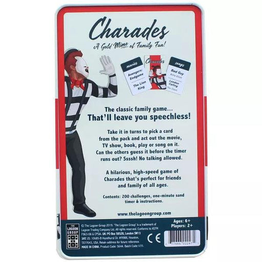 University Games - Charades Tin