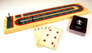 University Games - Cribbage Board - Solid Wood (Metal Pegs)