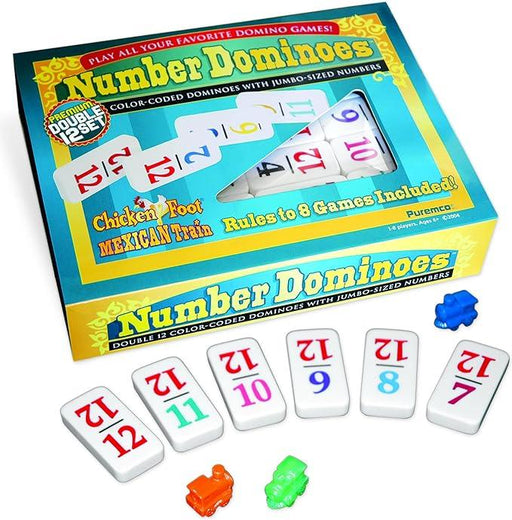 University Games - Double 12 - Color Number - Dominoes