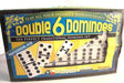 University Games - Double 6 - Black Dot - Dominoes