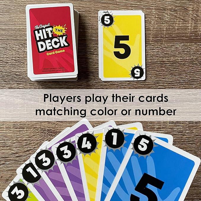 University Games - Hit The Deck - (Peggable) Card Game