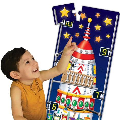 University Games - Long & Tall Puzzles - 123 Rocketship