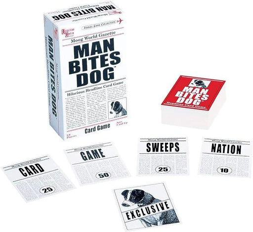 University Games - Man Bites Dog - Card Game