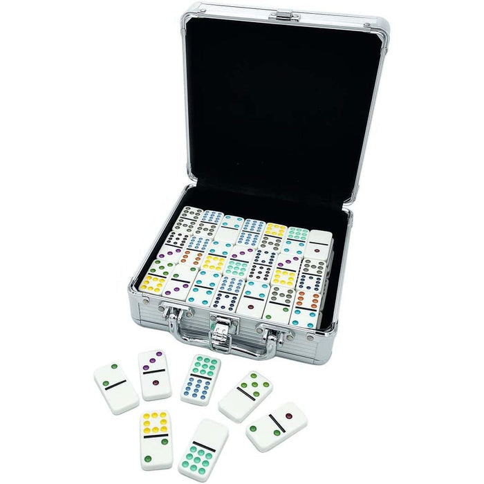 University Games - Mexican Train Dominoes (deluxe case) - Limolin 