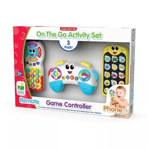 University Games - On The Go - 3Pk Set (Cellphone, Remote & Game Controller)