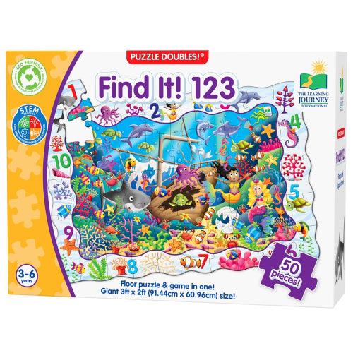 University Games - Puzzle Doubles - Find It! 123