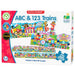 University Games - Puzzle Doubles - Giant Abc & 123 Train Floor Puzzles