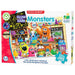 University Games - Puzzle Doubles - Glow In The Dark - Monsters