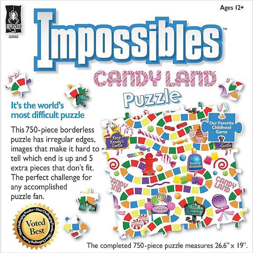 University Games - Puzzle - Impossibles Candy Land - 750Pc