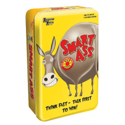 University Games - Smart Ass - Card Game (Tin)