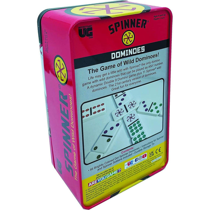 University Games - Spinner Dominoes - Limolin 