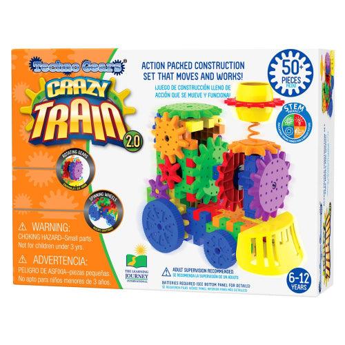 University Games - Techno Gears - Crazy Train - 50Pcs