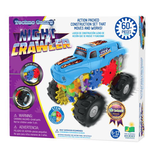 University Games - Techno Gears - Night Crawler - 60Pcs