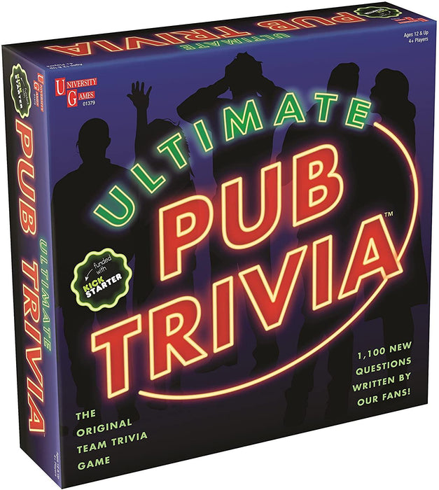 University Games - Ultimate Pub Trivia Game - Limolin 