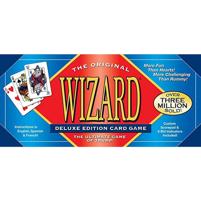 US Games Systems - Wizard Deluxe Edition Card Game - Limolin 