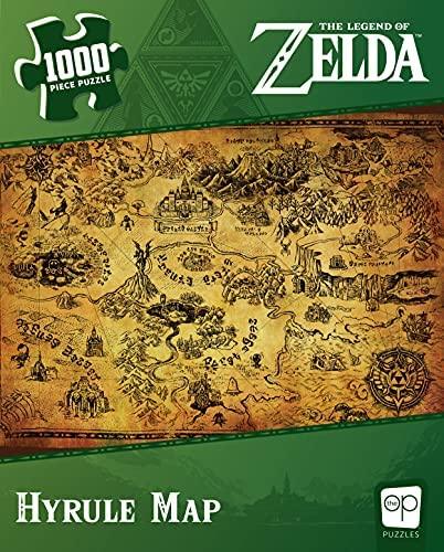 USAopoly - 1000-Piece Puzzle (Zelda Hyrule Map)