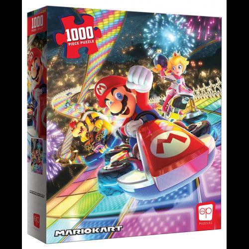 USAopoly - 1000pc - MARIO KART RAINBOW ROAD