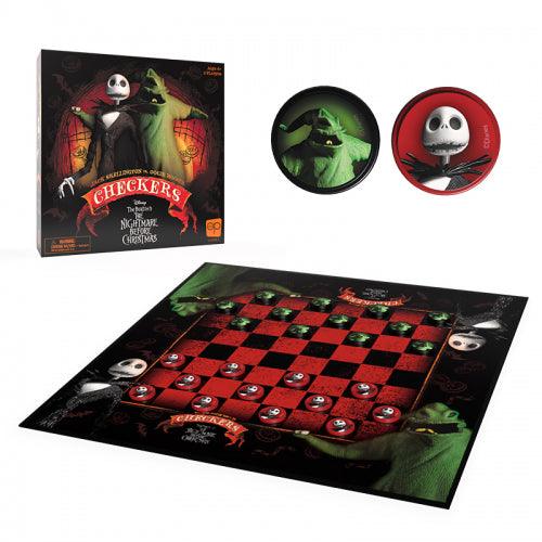 USAopoly - CHECKERS & TIC TAC TOE - DISNEY - NIGHTMARE before CHRISTMAS