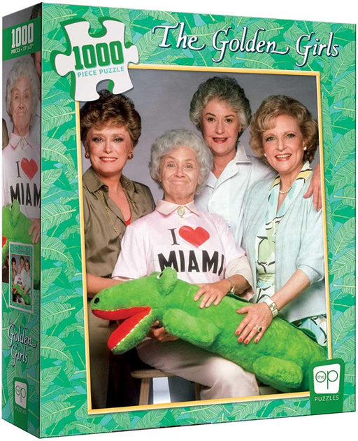 USAopoly - GOLDEN GIRLS "I HEART MIAMI" (1000-Piece Puzzle)