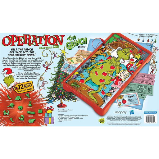 USAopoly - OPERATION - DR SEUSS - The GRINCH