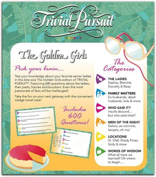 USAopoly - TRIVIAL PURSUIT - GOLDEN GIRLS