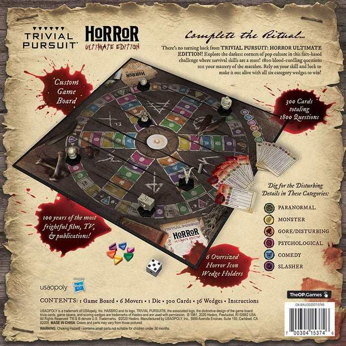 USAopoly - Trivial Pursuit Horror Ultimate Edition - Limolin 