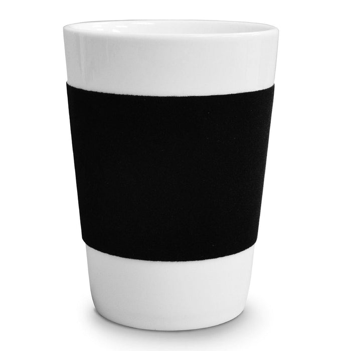 Velour - Black Band Porcelain Mug - Limolin 