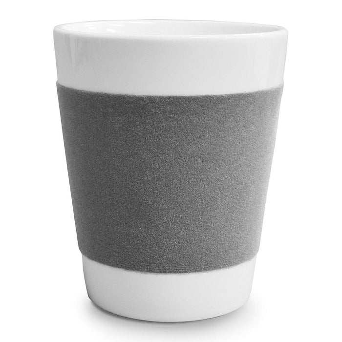 Velour - Grey Band Porcelain Mug - Limolin 