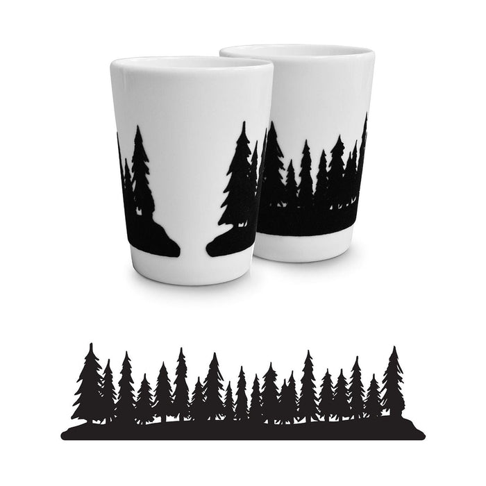 Velour - Trees Porcelain Mug - Limolin 