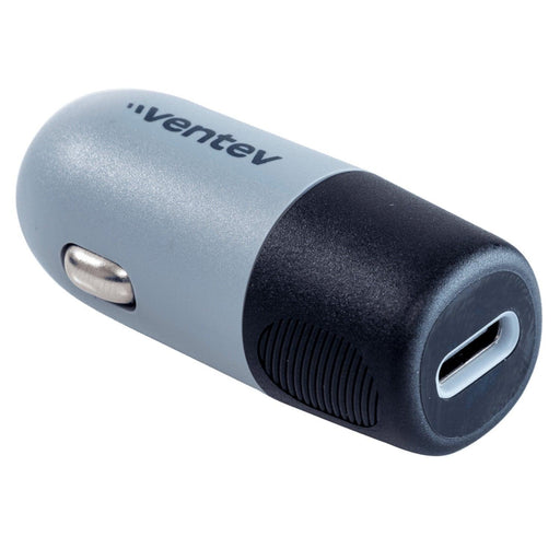 Ventev - Car Charger 1 Port 20W Fast Charge LED Port USB-C - Grey - Limolin 