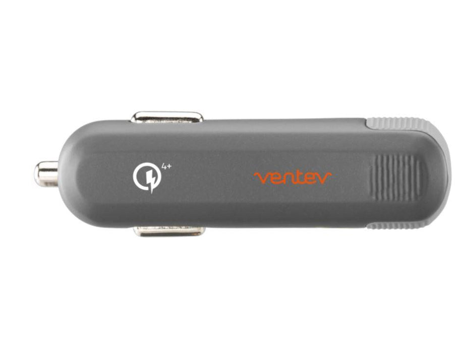 Ventev - Car Charger 1Port USB-C 27W Fast with USB-C to C Cable - Limolin 