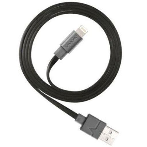 Ventev - Charge & Sync Lightning MFI to USB-A Cable 3.3ft Black (FC3 - BLK256522 - Limolin 