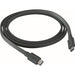 Ventev - Charge & Sync USB-C to USB-A 3.3ft Flat Cable - Gray - Limolin 