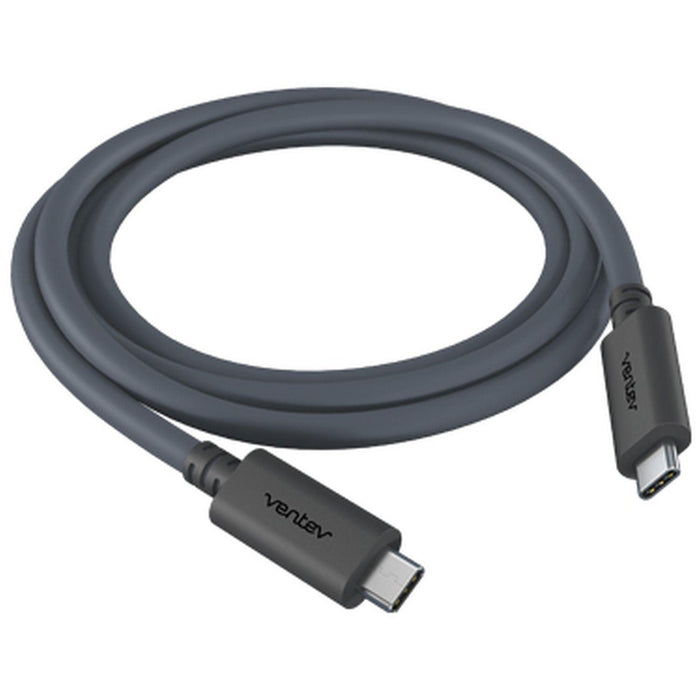 Ventev - Charge & Sync USB-C to USB-C 2.0 Cable 6ft Gray (FC6 - GRY255970) - Limolin 