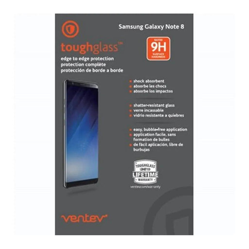 Ventev - Tempered Glass Screen Protector Galaxy Note 8