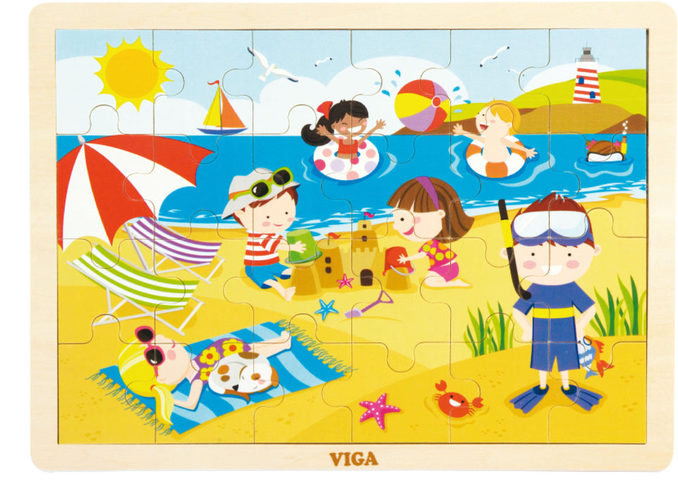 VIGA - Summer (24-Piece Puzzle) - Limolin 