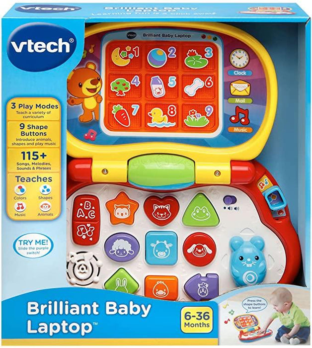 Vtech - Brilliant Baby Laptop - Limolin 