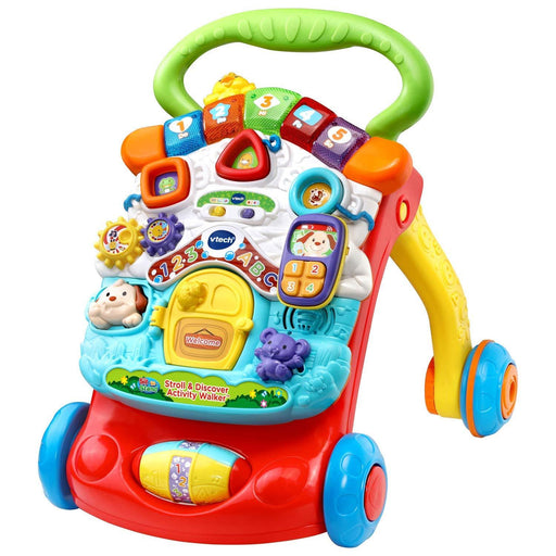 Vtech - Sit - To - Stand Stroll & Discover Activity Walker - Limolin 