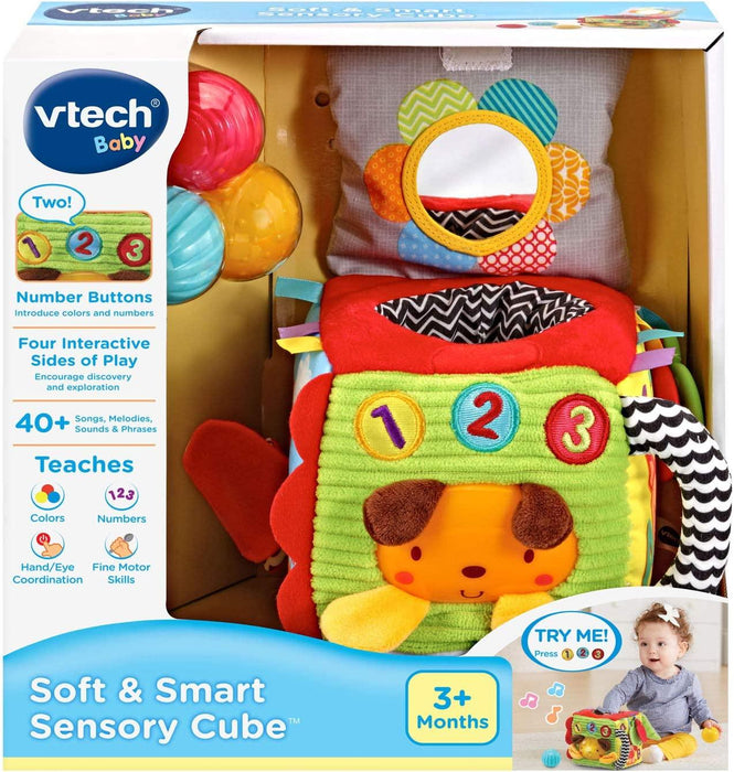 Vtech - Soft & Smart Sensory Cube - Limolin 