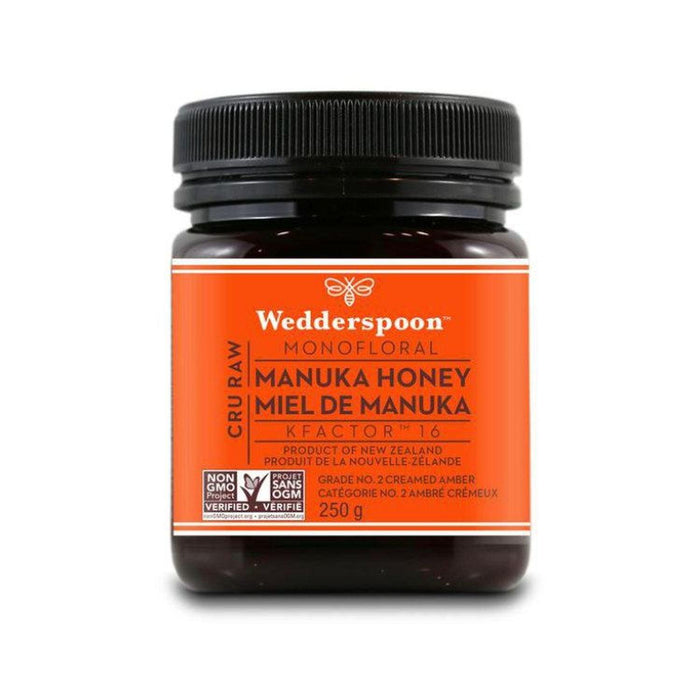 Wedderspoon - Manuka Honey Kfactor 16 250g - Limolin 