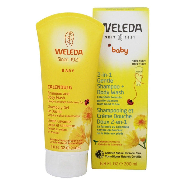 Weleda - Baby Calendula Body Shampo 200ml - Limolin 